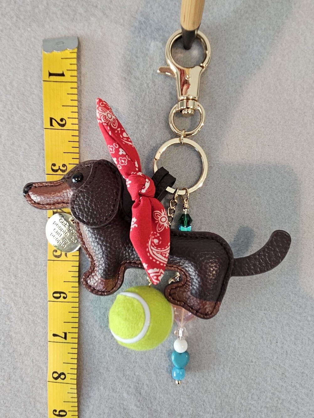 Viral Piper K Dachshund Purse Charm / Bag Charm – EUC 🐾 - Picture 10 of 12